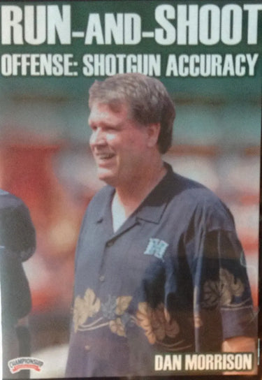 Run And Shoot Offense: Shotgun Accuracy by Darrel Mouse Davis Instructional Basketball Coaching Video
